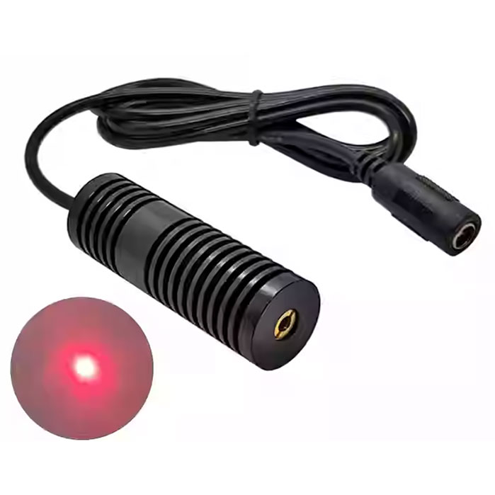 650nm 30mW/50mW/80mW Red Laser Diode Module Dot Positioning Light Focus Adjustable Φ20x60mm